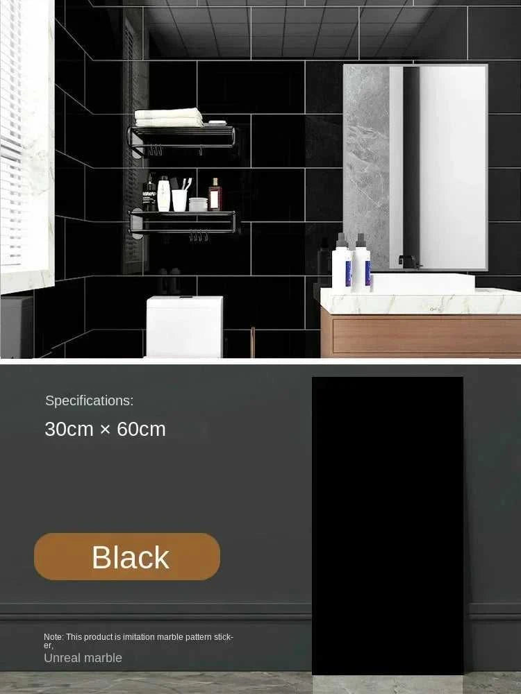 Imitation ceramic tile wall sticker wallpaper self-adhesive bathroom marble sticker self-adhesive background wall wallpaper The jack market .AU The jack market .AU Home $ 113 14:365458#White brick pattern;5:871#30X60CM 20PCS