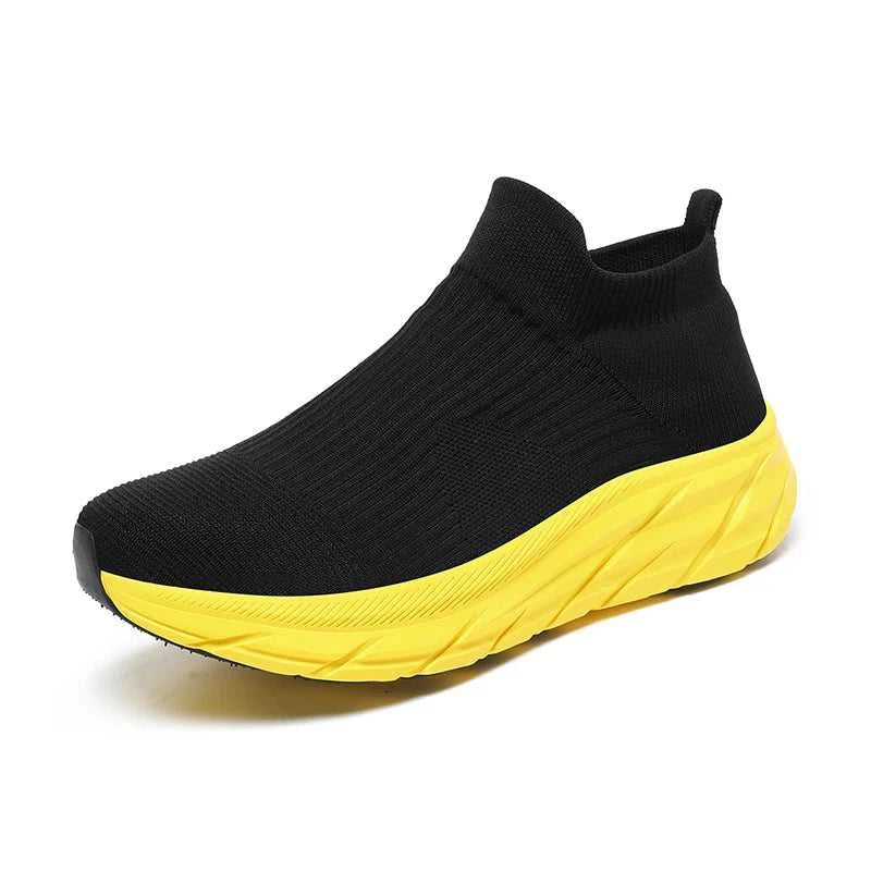 MAEDEF Men's Running Shoes Lightweight Breathable Mesh Elastic Comfortable Durable Fashion Casual Hot Selling Sports Sneakers The jack market .AU The jack market .AU Step Up Your Style: Trendy Shoes for Every Occasion! $ 78 14:173#All Black;200000124:3116