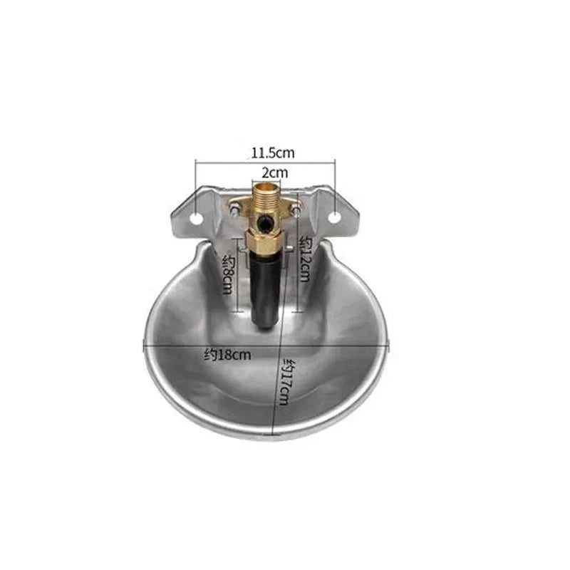 4pcs Livestock Automatic Amniotic Fluid Bowl Sheep Lamb Drinker 1/2" Threaded Copper Valve The jack market .AU The jack market .AU Home $ 97 14:29#4pcs water bowl