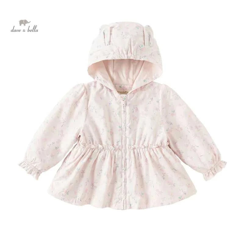 Dave Bella Children Girls Outerwear 2025 New Autumn Fashion Casual Classy Hooded Jacket Floral Coat Tops Outdoor Party DB3241431 The jack market .AU The jack market .AU Mum & Kids: Essential Products for Every Family $ 74 14:1052#floral;200000463:200004194#3Y (90cm)