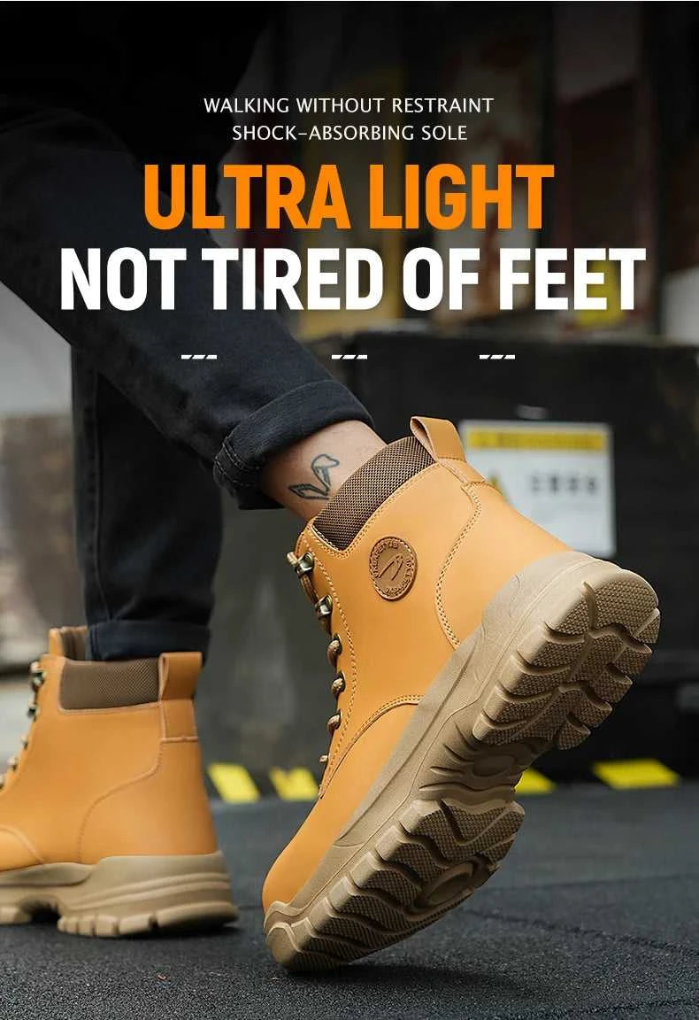 Waterproof Work Safety Shoes Men Boots Anti-smash Sneakers Steel Toe Electric Welding Boots Indestructible Male Footwear The jack market .AU The jack market .AU Step Up Your Style: Trendy Shoes for Every Occasion! $ 100 14:4602#Black;200000124:200000337