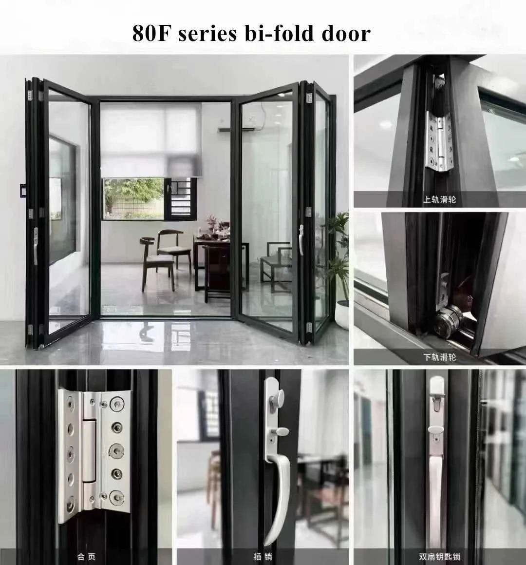 customize exterior sliding patio bi folding door balcony doors aluminum bi-fold accordion door aluminum bifold door The jack market .AU The jack market .AU Home $ 214 <none>