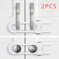 2/4PCS Sliding Cabinet Child Safety Locks Baby Proofing Cabinet Lock Cupboard Latches for Kids on Closet Door Knobs Handles The jack market .AU The jack market .AU Mum & Kids: Essential Products for Every Family $ 30 14:173#Black 4pcs