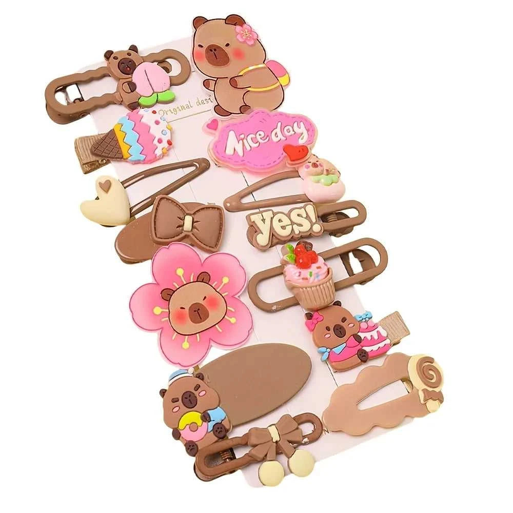 14 Pieces of Multi-Color Cute Kapibara Hairpin Set, Including Various Fashion Elements of Butterflies and Flowers The jack market .AU The jack market .AU Mum & Kids: Essential Products for Every Family $ 23 14:200000195#14pieces