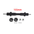 CNC Metal Unpowered Rear Axle 133.5mm/155mm/182mm For 1/14 Tamiya Tractor Trailer Truck 1/10 RC Car DIY Parts Upgrades