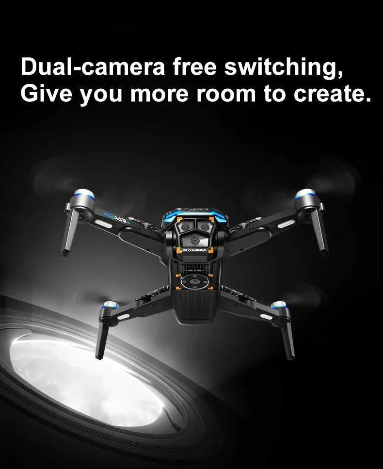 New D13 RC Drone 4K Professional HD Triple Camera 5G WIFI FPV Dron 360° Obstacle Avoidance Brushless Large Screen Quadcopter Toy The jack market .AU The jack market .AU Drones $ 128 14:29#D13-Screen Drone