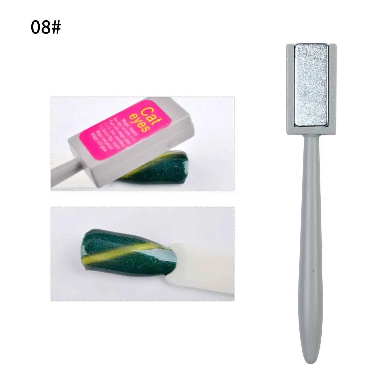 StrongCat Cat Eye Magnet Stick for UV Gel Polish - Multi-Functional Nail Art Decoration Tool