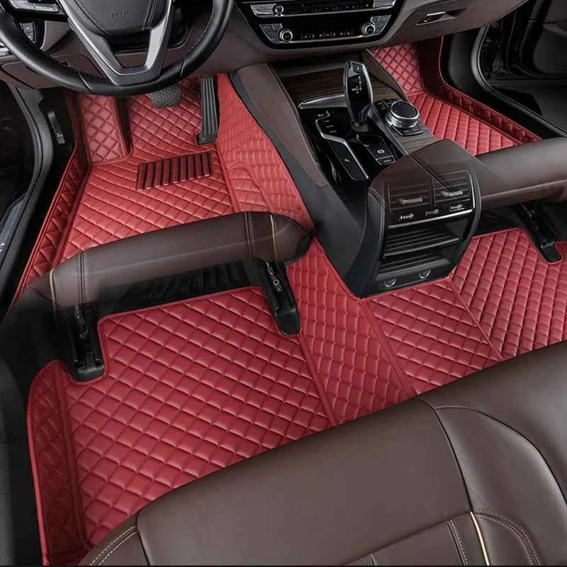 Car Floor Mat For Volvo V70 Xc60 V60 Xc90 S90 S60 V40 C30 C70 S80 V90 Xc40 Xc70 High Quality Leather Foot Pad Auto Accessories