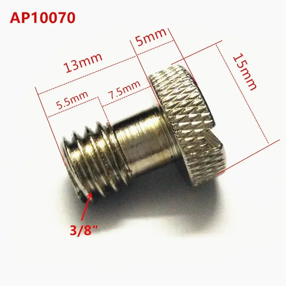 Jadkinsta 1/4 3/8 flat head Convert Slotted Screw Adapter Thread Camera Screw Mount Adapter for DSLR Camera Tripod Light Stand