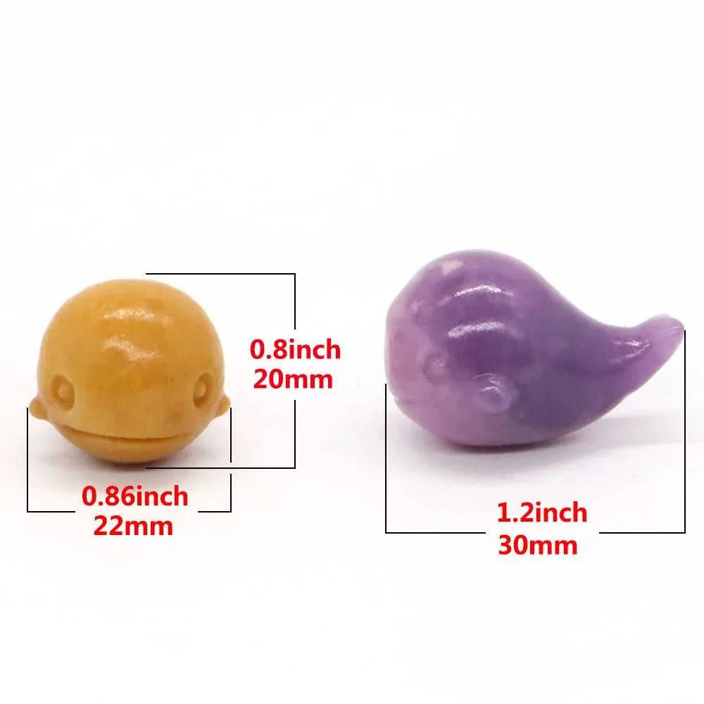 1.2" Mini Cute Whale Statue Natural Stone Crystal Carved Healing Animal Figurine Reiki Gemstone Crafts Home Decoration Wholesale The jack market .AU The jack market .AU Home $ 27 14:350851#Leopard Skin Jasper;5:200000990#1 pc