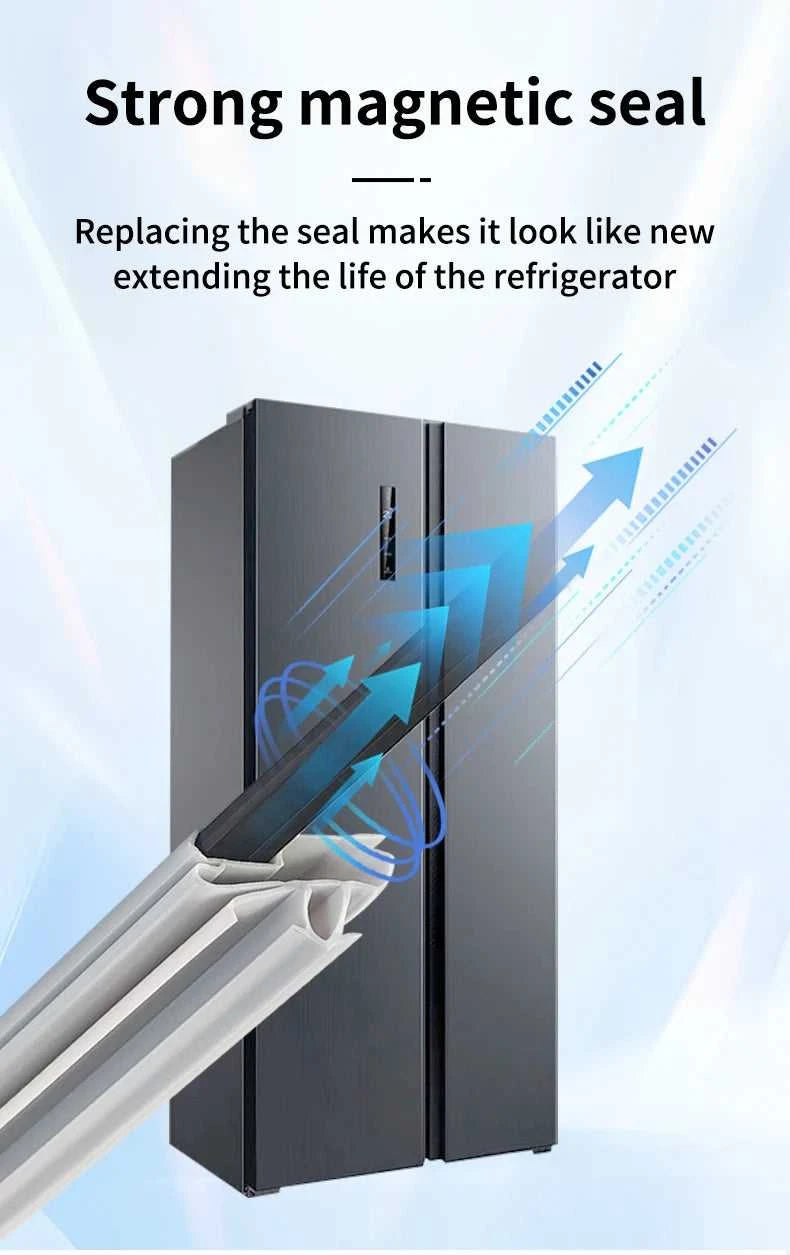 1-11m Custom Magnetic Refrigerator Freezer Door Seal Strip - Heavy Duty Leakproof for Home/Commercial Use The jack market .AU The jack market .AU Home $ 94 14:193#3m
