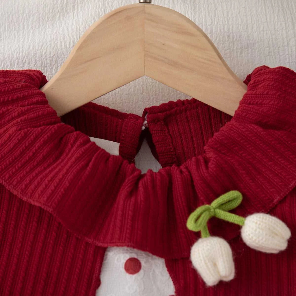 Baby Girl Birthday Party Dress Tulip Polka Dot Knitted Doll Neck Mesh Baby Girl Dress Gentle And Sweet Baby Girl Clothing The jack market .AU The jack market .AU Mum & Kids: Essential Products for Every Family $ 30 14:496;200000463:200661895#L(9-12M)