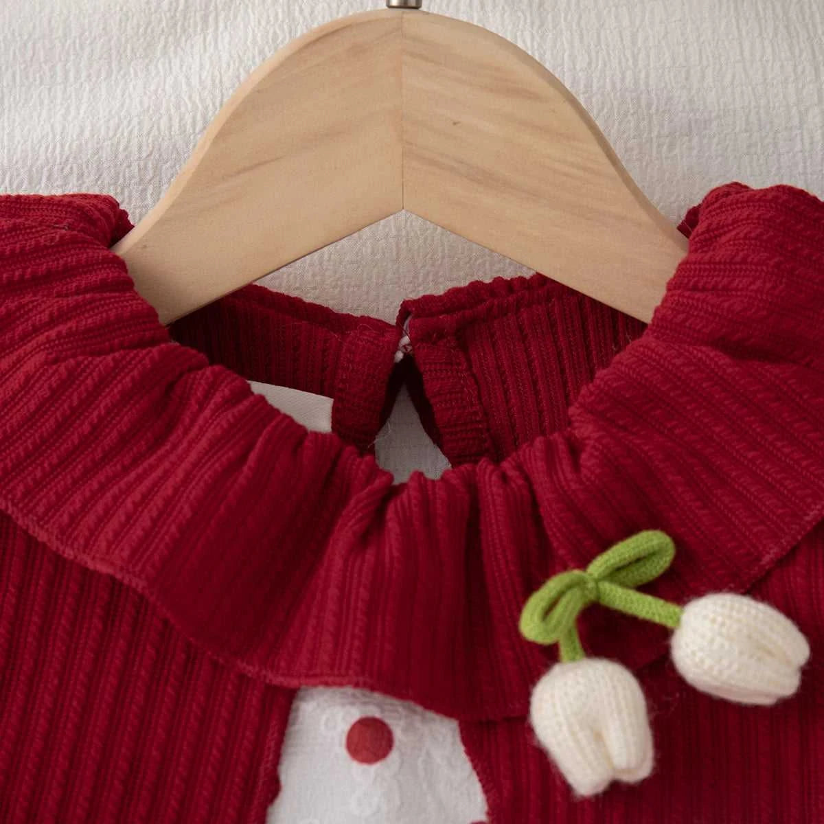 Baby Girl Birthday Party Dress Tulip Polka Dot Knitted Doll Neck Mesh Baby Girl Dress Gentle And Sweet Baby Girl Clothing The jack market .AU The jack market .AU Mum & Kids: Essential Products for Every Family $ 30 14:496;200000463:200661895#L(9-12M)