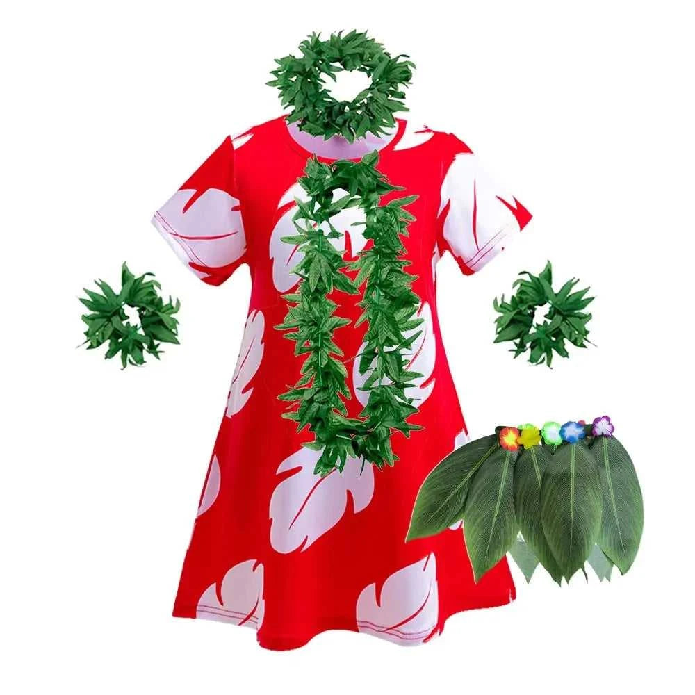 Lilo Costume for Girls Hawaii Princess Red Leaves Dress Up Outfits with Garland Kids Halloween Carnival Party Dresses The jack market .AU The jack market .AU Mum & Kids: Essential Products for Every Family $ 43 14:200001438#dress style 2;200000463:200004197#2T (Tag 100)