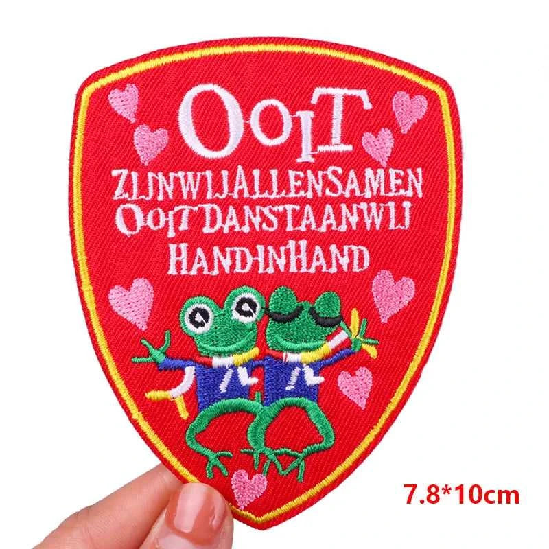 DIY 2026 Netherland Oeteldonk Emblem Embroidered Patches For Clothes Iron On Patches For Clothing Netherland Carnival Patch The jack market .AU The jack market .AU Home $ 19 14:10#PE15317CT