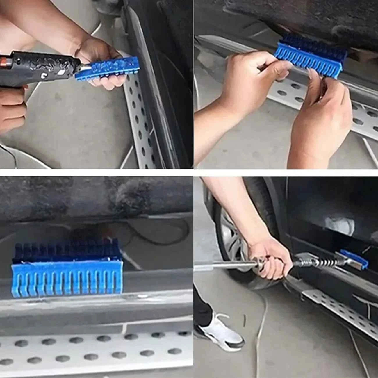 6Pcs Adhesive Blue Glue Tabs Car Paintless Dent Repair Removal Tool Auto Body Dent Removal Pulling Tabs Pull Tabs for Car