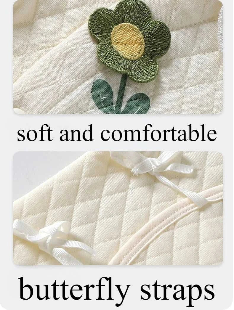 Somenie Newborn long-sleeved Bodysuit Pure Cotton Butterfly Tie Jumpsuit Boys Girls Newborn Gift The jack market .AU The jack market .AU Mum & Kids: Essential Products for Every Family $ 35 14:771#Beige;200000463:200661895#59cm(1-3M)