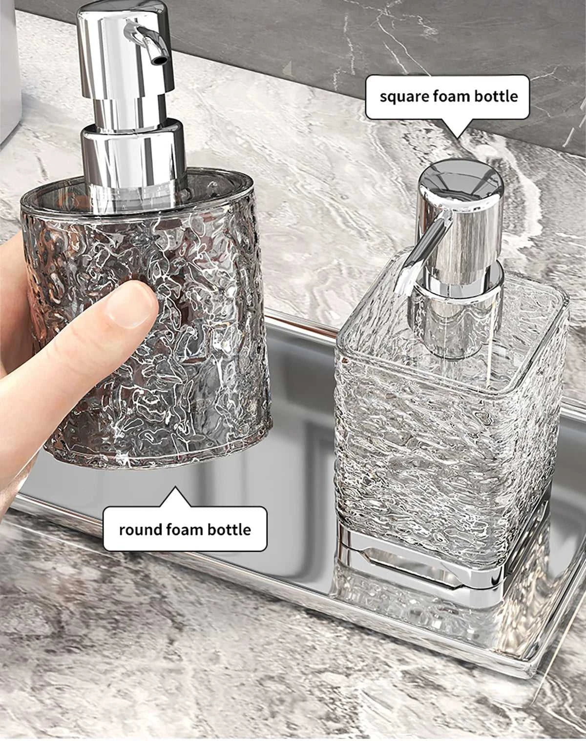 Square/Round Liquid Soap Dispenser Plastic Push Bottle Leak-proof Design Kitchen Bathroom General Purpose The jack market .AU The jack market .AU Home $ 52 14:201527806#S-circle(gray)