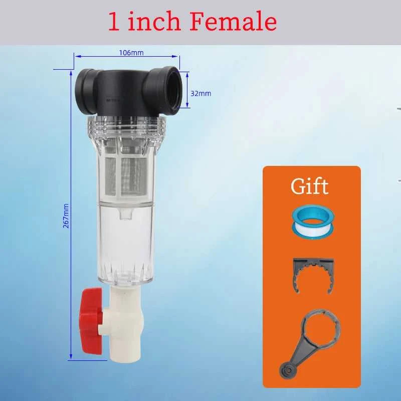 Fish tank fish toilet Full transparent fish waste collector Aquarium drainage collector Automatic cleaning filter The jack market .AU The jack market .AU Fishing Gear $ 41 14:193#0.75 inch Female F
