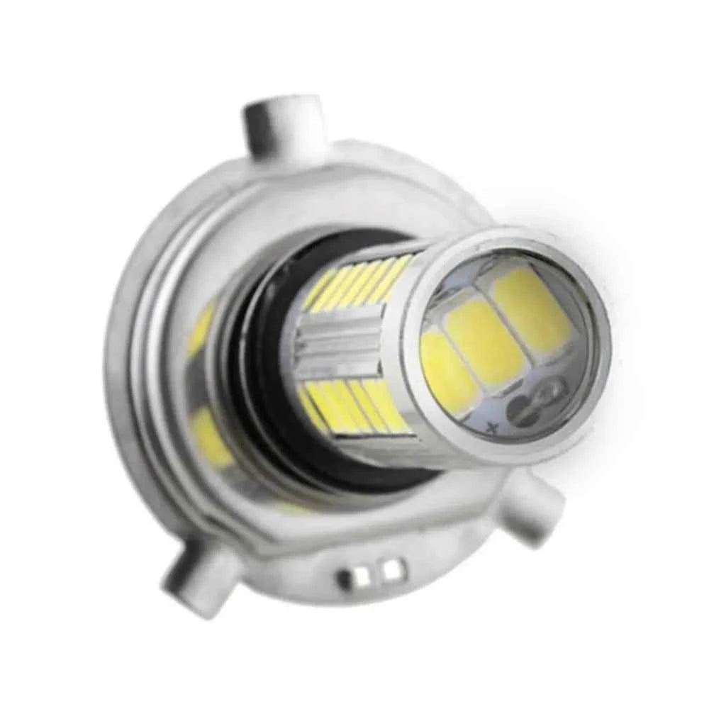 H4/H7/9005/9006 33SMD 800LM COB LED Low Consumption High Power Car Canbus Headlight Bulb Running Light White Motorcycle Fog Lamp