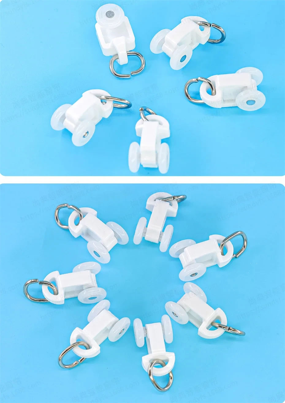 High Quality Curtain Track Quiet Runners for Dooya S Curtain Track Electronic Curtain Accessory 20PCS,Tuya Smart Track System The jack market .AU The jack market .AU Home $ 57 <none>