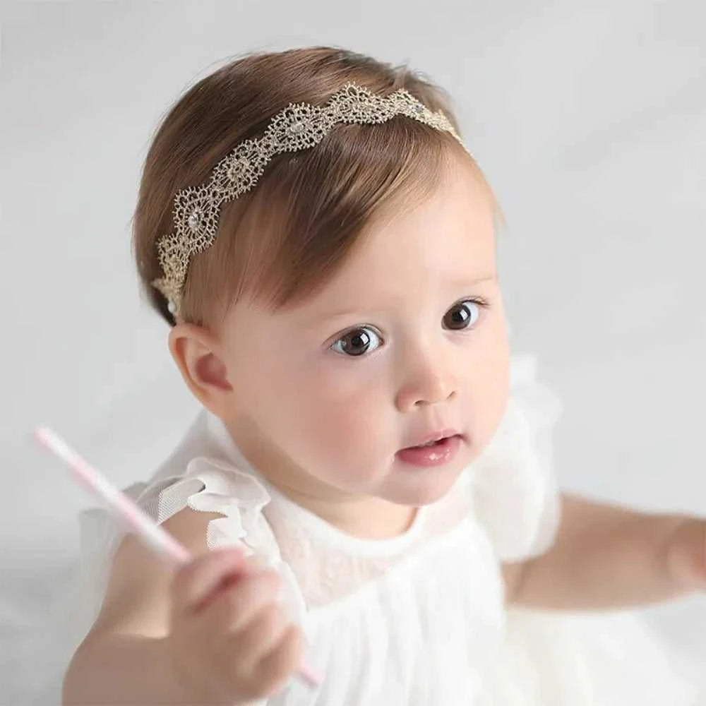 Cute Lace Headband Soft Newborn Elastic Turban Korean Princess Gold Hairband Skin Friendly Sweet Baby Headband Photography Prop The jack market .AU The jack market .AU Mum & Kids: Essential Products for Every Family $ 21 14:691#E