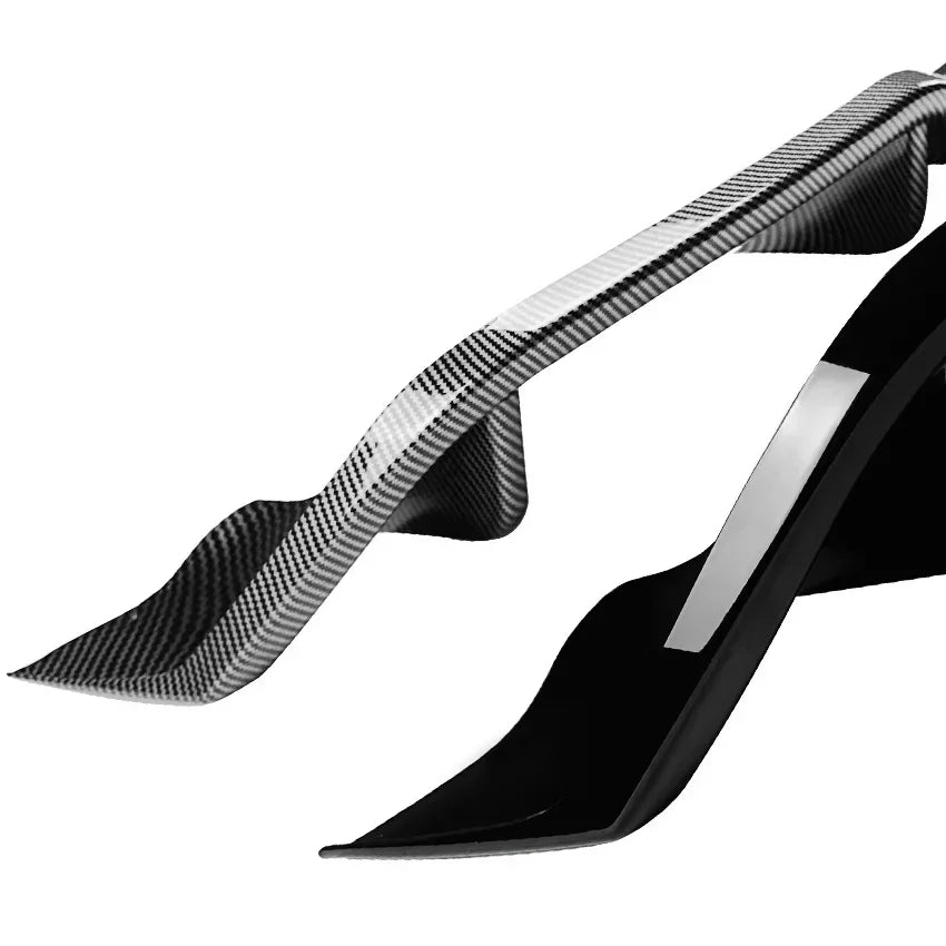 Car  Accessories 2012 2013 2014 2015 2016 2017 For Ford Fiesta ST MK7 Rear Bumper Diffuser Lip Parts Exterior Splitter Body Kit