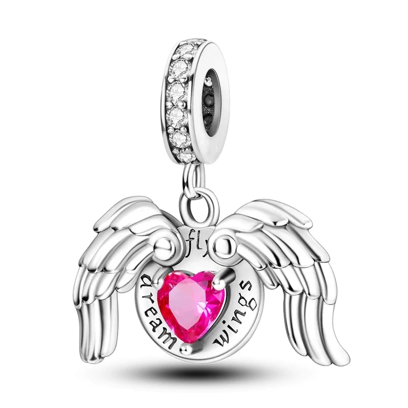 925 sterling silver owl flamingo woodpecker feather charms fit original bracelet charm bead necklace Diy female jewelry The jack market .AU The jack market .AU Jewellery & Chains $ 50 200000226:202006807#SMC6222