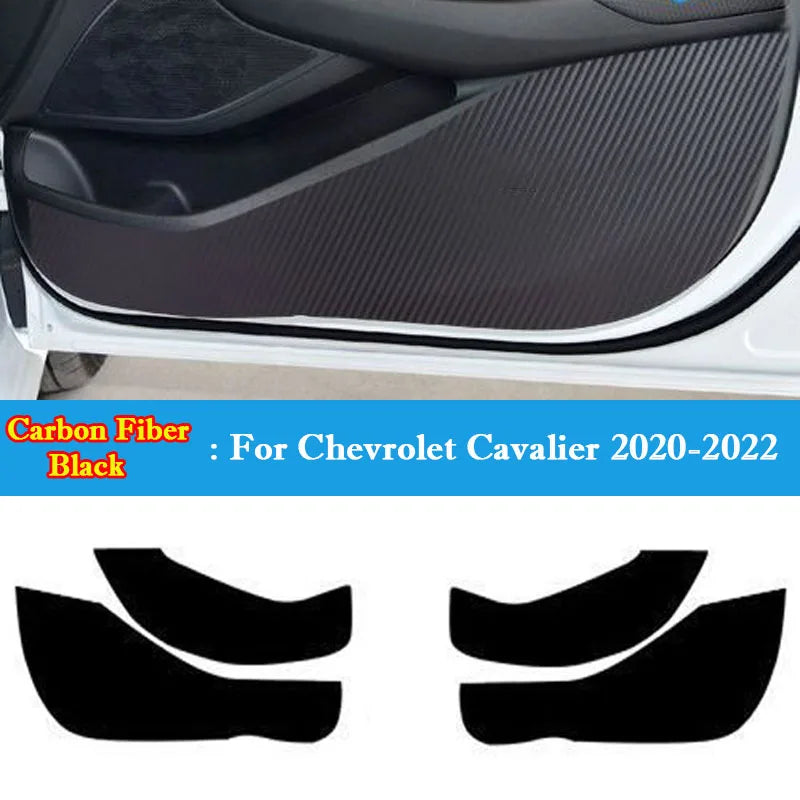 Car Door Anti-Dirty Anti-Collision Pad Protection Stickers Accessories For Chevrolet Cavalier 2016 2017 2018 2019 2020 2021 2022