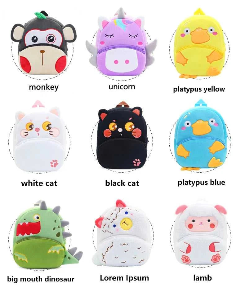 Cute Animals Cartoon Plush Children Backpacks Schoolbag Girls Boys casual Baby Bags The jack market .AU The jack market .AU Mum & Kids: Essential Products for Every Family $ 27 14:10#Shark