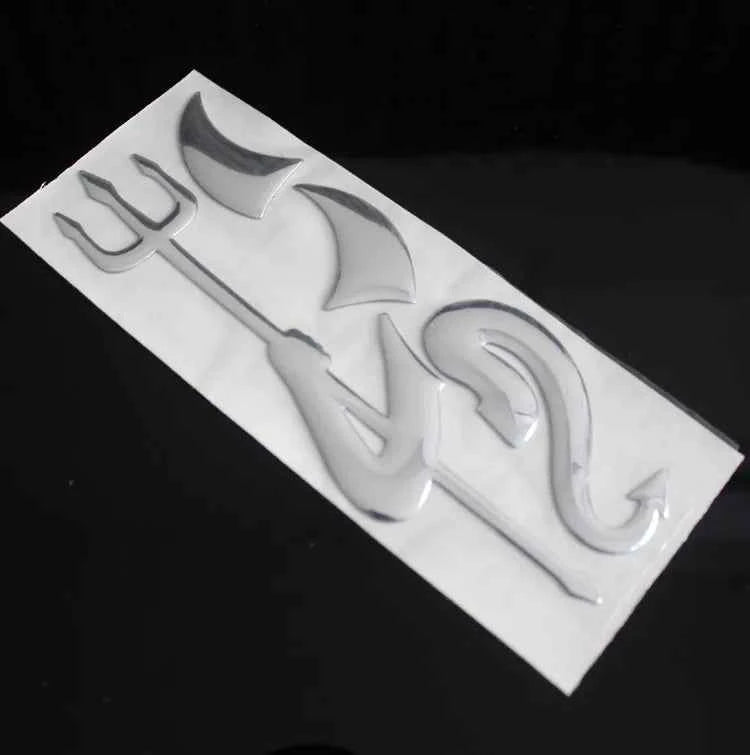 PVC 3D Devil Style Demon Sticker Cool Devil 3D Car Sticker Auto Styling  Logo PVC Decals Decoration Car Styling DIY Accessories