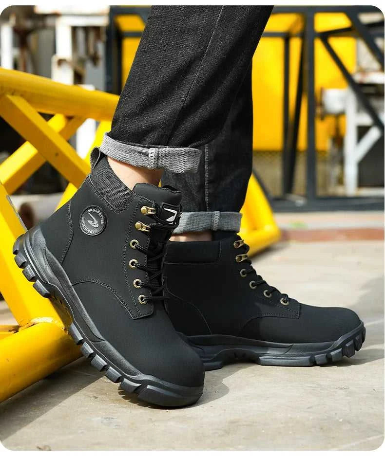 Waterproof Work Safety Shoes Men Boots Anti-smash Sneakers Steel Toe Electric Welding Boots Indestructible Male Footwear The jack market .AU The jack market .AU Step Up Your Style: Trendy Shoes for Every Occasion! $ 100 14:4602#Black;200000124:200000337