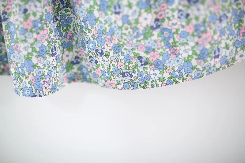 Floral Delight Baby Dress by [Brand Name] - Adorable Sleeveless Design with Sweet Bow for Girls 9 Months to 4 Years