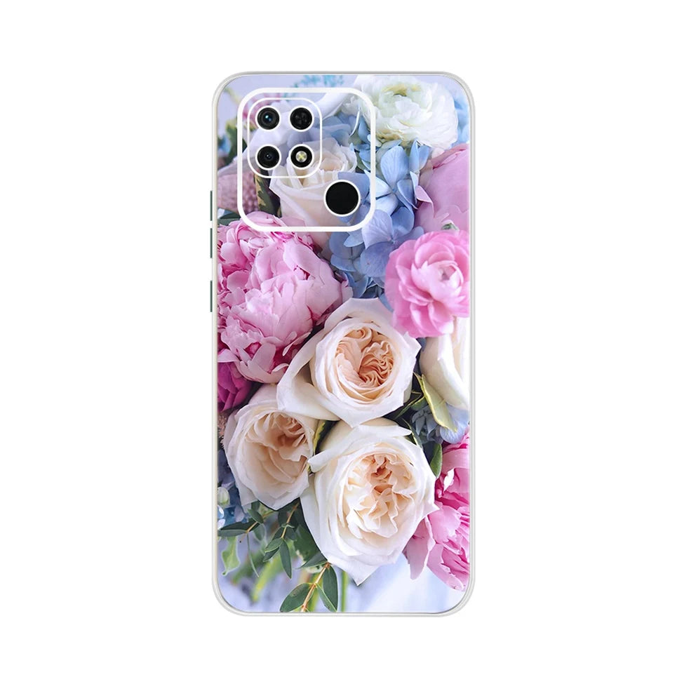 For Cover Redmi 10 Case Silicon Back Cover Phone Case For Xiaomi Redmi 10 2022 Soft coque TPU Redmi 10a 10c Clear bumper etui