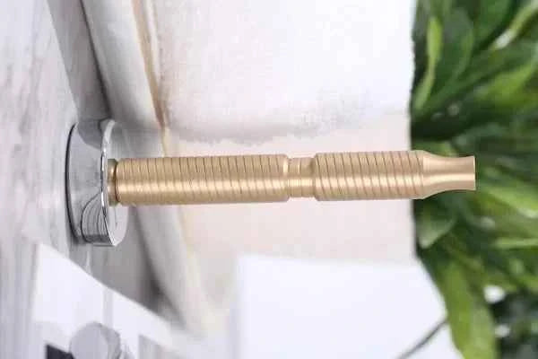 YAQI Solid Brass 88mm Safety Razor Handle for Men - Precision Crafted, Effortless Shaving Experience