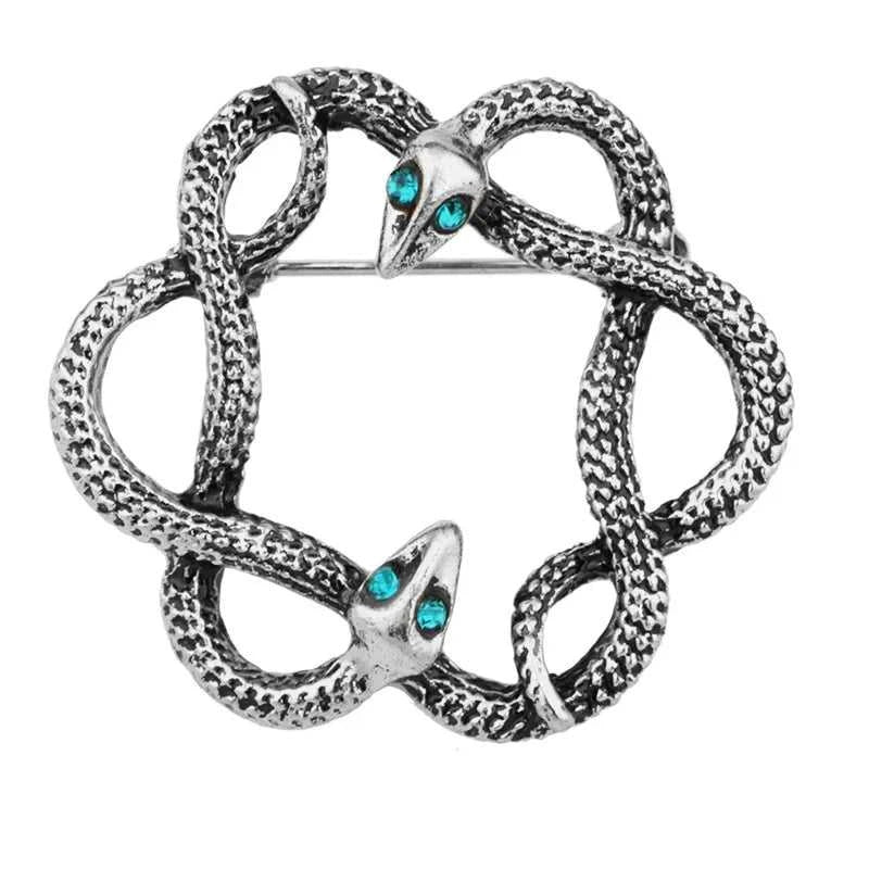 Snake Brooch Animal Rhinestone Crystal Lapel Pin Men's Suit Coat Collar Pin Badge Jewelry Clothing Accessories New Retro Metal The jack market .AU The jack market .AU Jewellery & Chains $ 52 200001033:200003760#XD7996-1