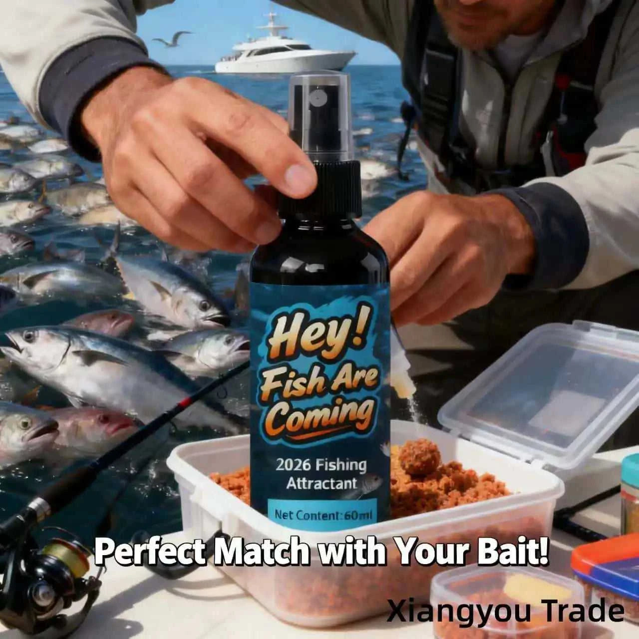 Fish Attractant Liquid Spray - Instant Fish Gathering Lure, Double Catch Rate for Sea & Competitive Freshwater/Saltwater Fishing The jack market .AU The jack market .AU Fishing Gear $ 26 14:29#60ml