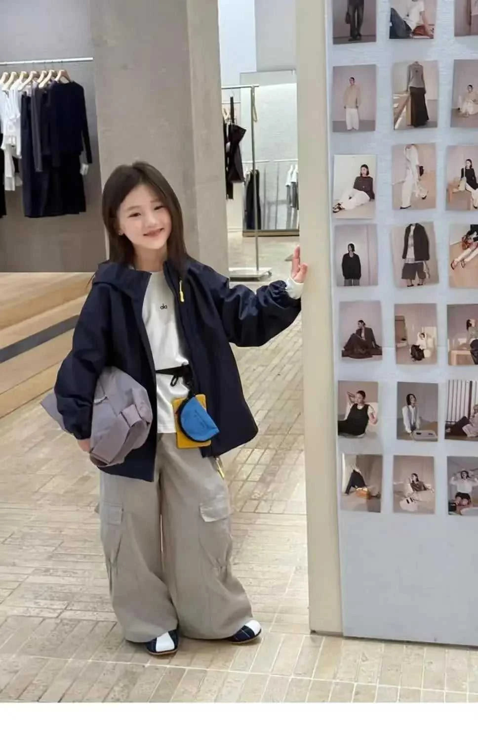 4-12Y Children's Navy Blue Spring Autumn Coat 2025 New Style Soft Windproof jackets for Girls Teenager Casual Loose Hooded Top The jack market .AU The jack market .AU Mum & Kids: Essential Products for Every Family $ 45 14:1063;200000463:200004191#120cm(for 105-115cm)