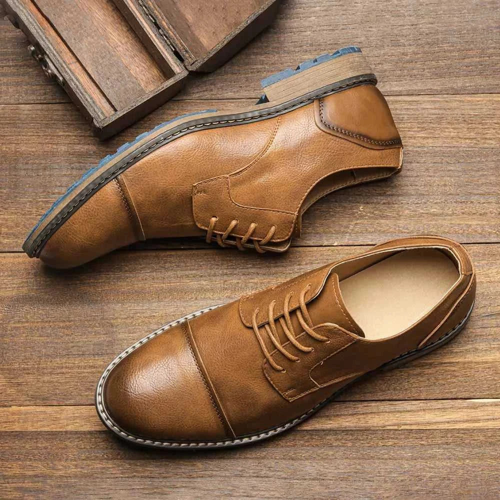 Retro Men's Derby Shoes 2024 New Men Casual shoes Fashion Men Leather Shoes #AL6604 The jack market .AU The jack market .AU Step Up Your Style: Trendy Shoes for Every Occasion! $ 88 14:200000195#Yellow6604;200000124:3434