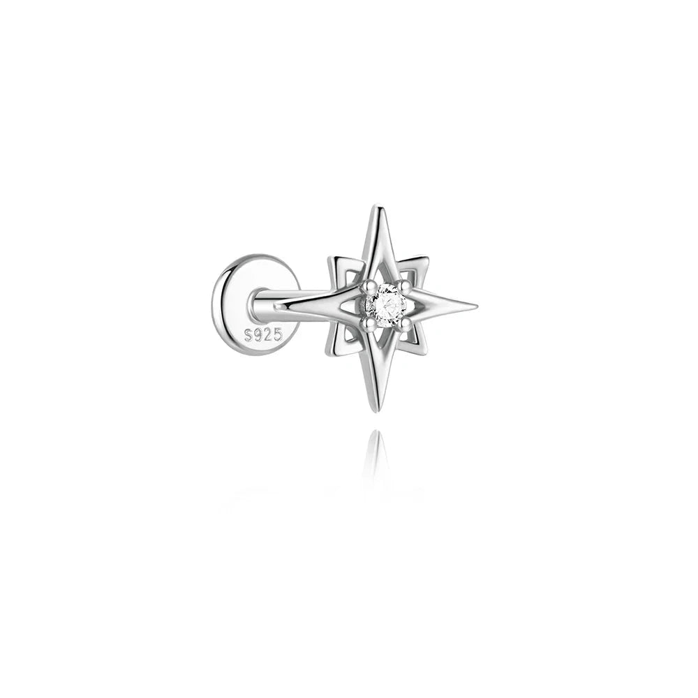 AIDE 925 Sterling Silver 1Pc Mini Shiny Heart/WaterDrop For Women Cartilage Piercing Earring INS Classic Pendant Tassel Gifts The jack market .AU The jack market .AU Jewellery & Chains $ 54 200000226:200006154#26;200001034:361180#1 piece