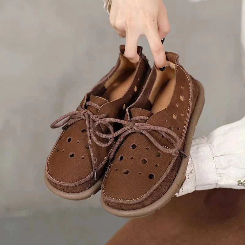 Careaymade-Summer top layer cowhide sandals,clown cute big toe shoes,hollow hole shoes,pure Handmade breathable casual shoes 34 The jack market .AU The jack market .AU Step Up Your Style: Trendy Shoes for Every Occasion! $ 112 14:29#Beige Elastic band;200000124:200000334