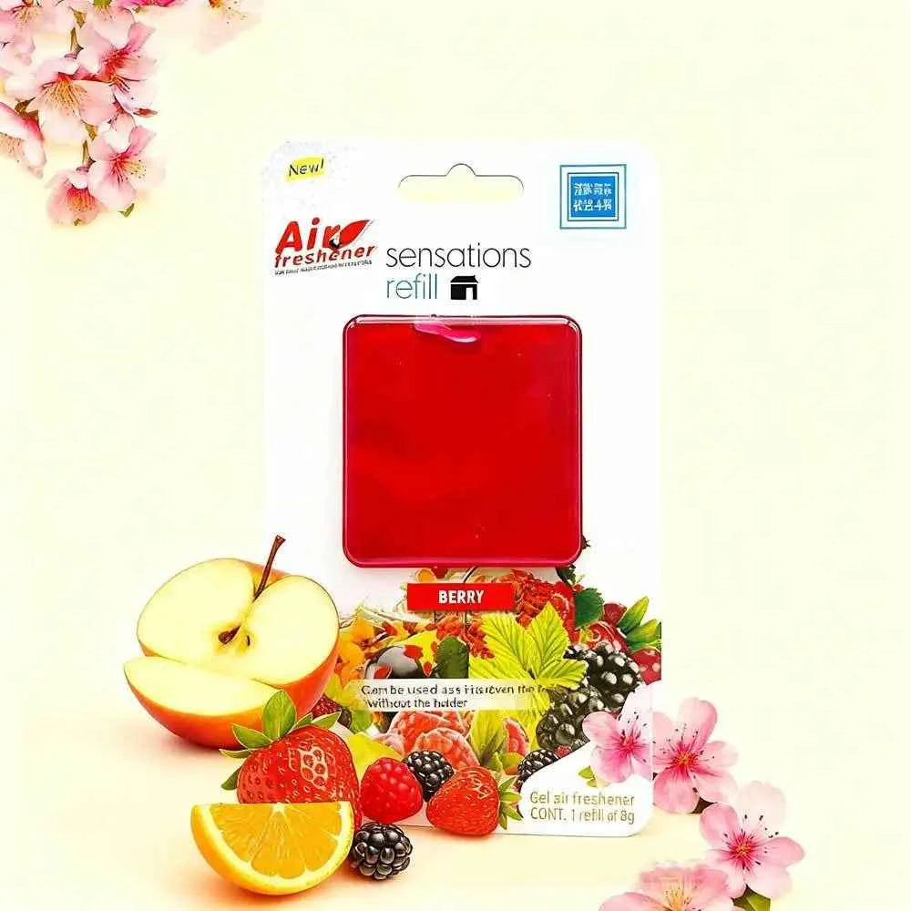 Perforated Membrane Car Air Freshener - Peel & Use Liquid Essential Oil, Car & Home Dual Use, Long-Lasting Fragrance