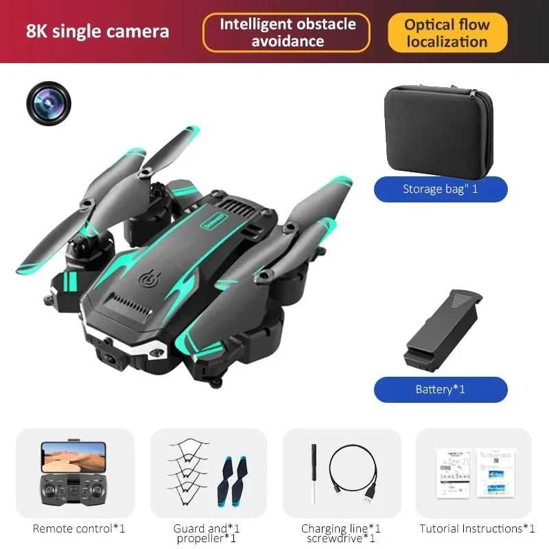 Drone G6 Pro 5G GPS Brushless Motor Professional 8K HD Aerial Photography Obstacle Avoidance UAV Four-Rotor Helicopter Toys The jack market .AU The jack market .AU Drones $ 77 14:1052#Yellow Single 8K-1B