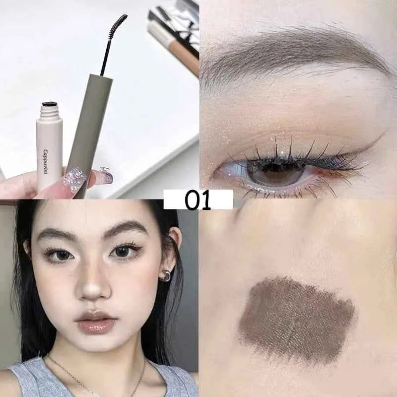 Mist Velvet Natural Eyebrow Enhancer Dye Gel Tint Mascara Waterproof Lasting Quick Dry Dyeing Brow Tattoo Tinted Cream Makeup