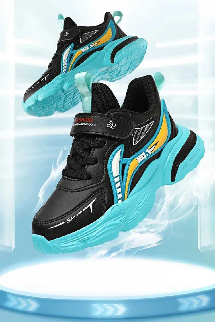 Boys' Kids Fashion Sneakers Lightweight Sports Running Shoes for Children Non-Slip Comfortable Outdoor Athletic Tennis Shoes The jack market .AU The jack market .AU Mum & Kids: Essential Products for Every Family $ 42 14:350852#Black Orange;200000124:100010481#34