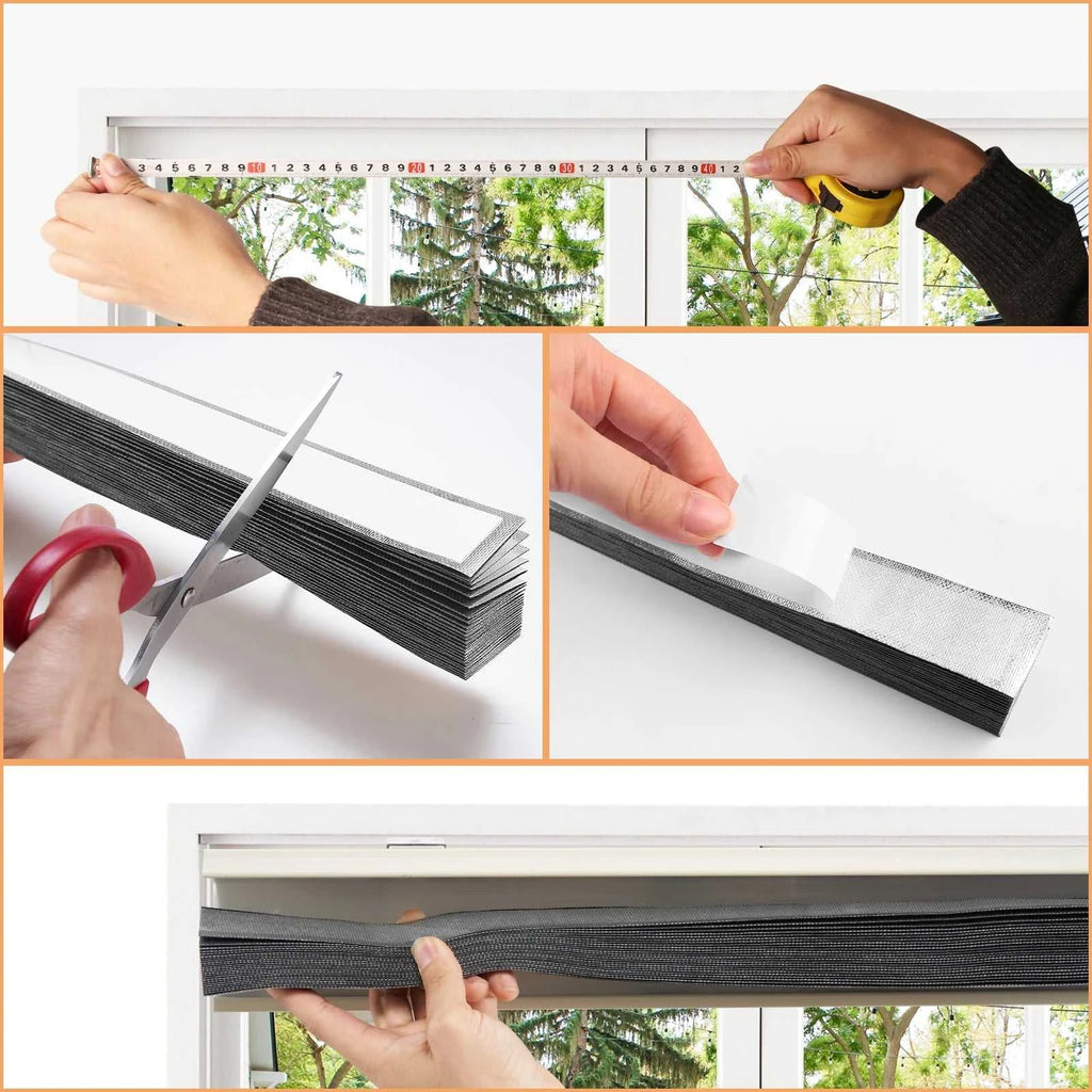 1Pc Shades Self-adhesive Half/Full Windows Nonwoven Folding Curtain Bathroom Balcony Living Room Balcony Curtains Pleated Blinds The jack market .AU The jack market .AU Home $ 51 14:365458#60X150CM Full