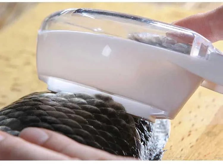 Fish Scale Scraper Fish Skin Brush Seafood Tools Fast Remove Fish Scraper Cleaning Knife Kitchen Accessories The jack market .AU The jack market .AU Fishing Gear $ 23 14:175#Green