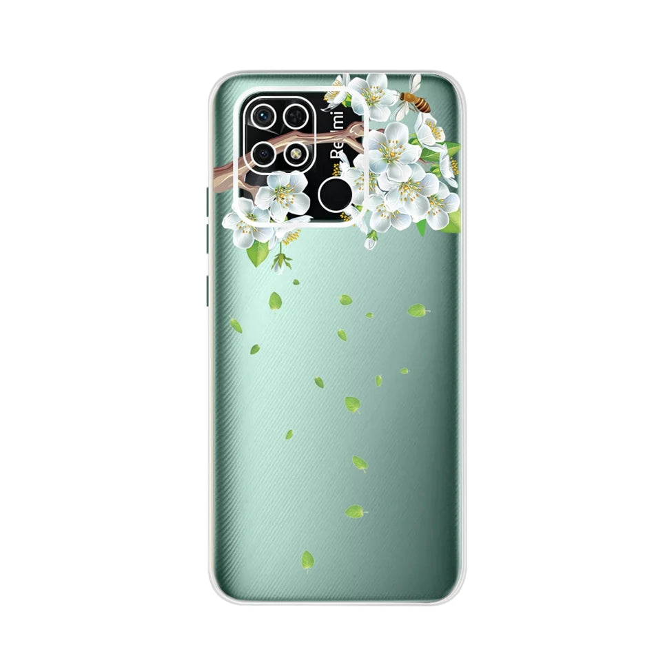 For Cover Redmi 10 Case Silicon Back Cover Phone Case For Xiaomi Redmi 10 2022 Soft coque TPU Redmi 10a 10c Clear bumper etui