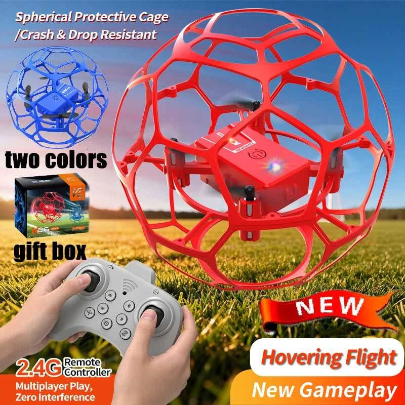 K26 2026 New Aerial Football Drone 360 ° All Inclusive Anti Fall Hand Thrown and Easy To Use Three Speed Variable Speed The jack market .AU The jack market .AU Drones $ 72 14:10#K26-Red