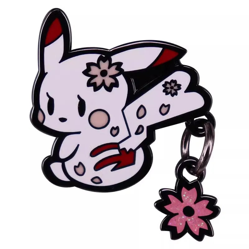 Pokemon Pikachu Series Enamel Pins Cute Brooch For Women Lapel Pins Badge on Backpack Costume Accessories Fashion Jewelry Gifts